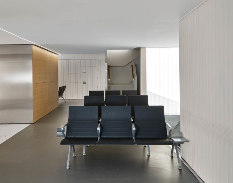 Sala de butaques de l'Hospital de Barcelona