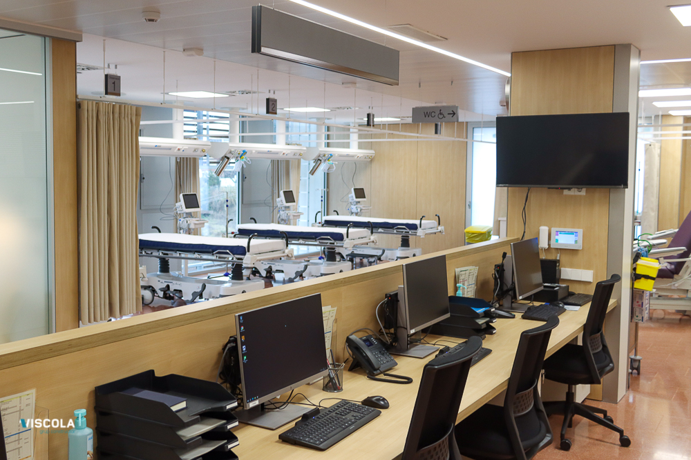 Nou Servei d'Urgències de l'Hospital de Berga construït per Viscola
