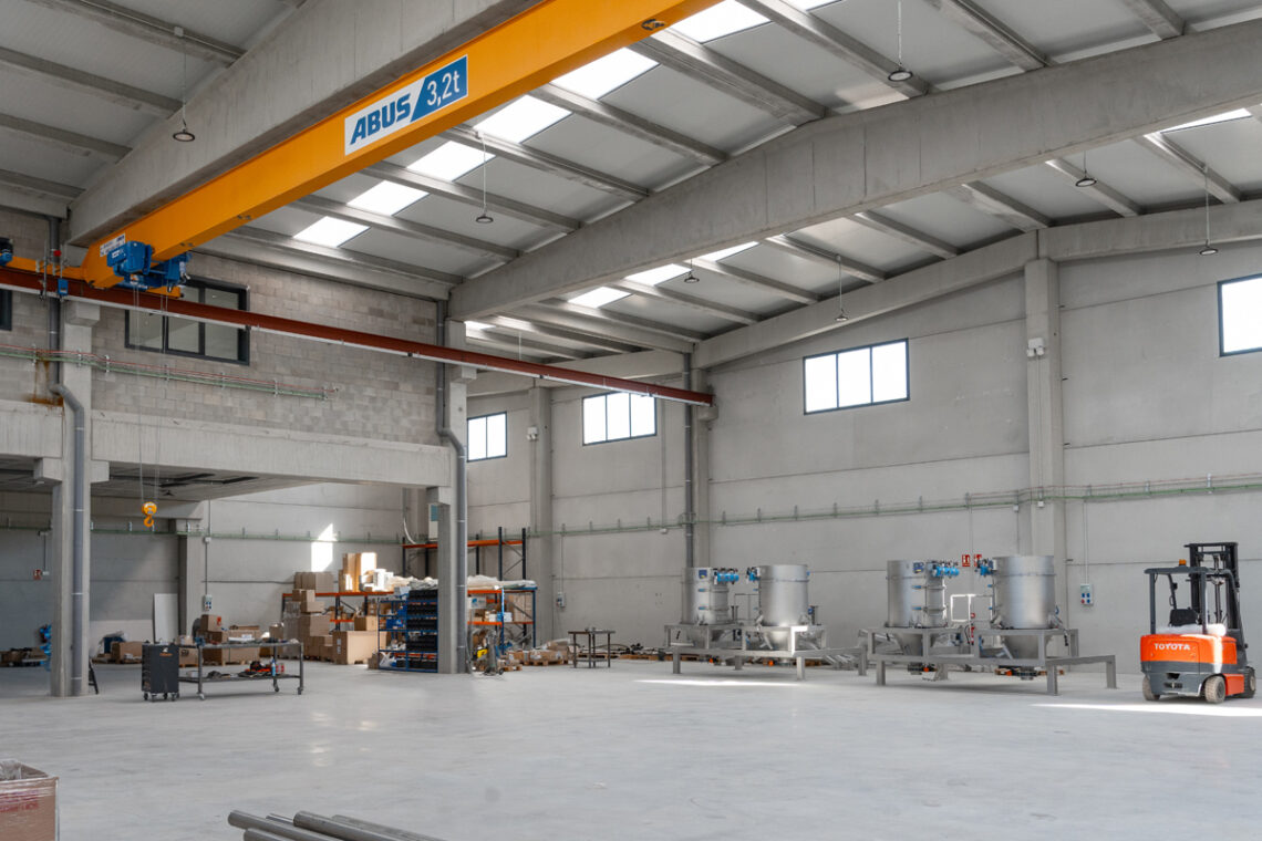 Construcción de una nave para la empresa SP Process Solutions ...