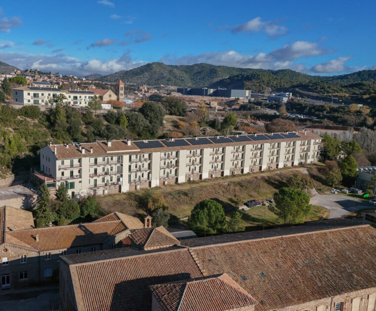 Rehabilitació energètica de la colònia tèxtil Cal Marçal a Puig-reig